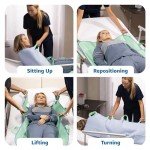 Improvia Quick-Drying Incontinence Bed Pad with Handles