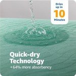 Improvia Quick-Drying Incontinence Bed Pad with Handles