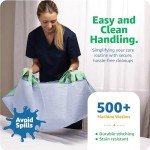 Improvia Quick-Drying Incontinence Bed Pad with Handles