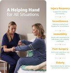 Improvia Quick-Drying Incontinence Bed Pad with Handles