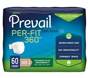 Prevail Per-Fit 360 Maximum Absorbency Briefs 60 Ct