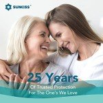 SUNKISS TrustPlus Large Overnight Adult Diapers, 12 Count