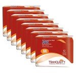 Tranquility Premium ATN Overnight Disposable Briefs, Medium