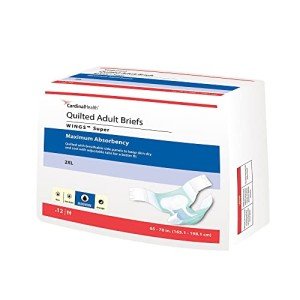 Wings Super Adult Diapers, 2XL, Heavy Absorbency