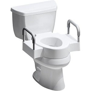 Bemis 4.5" Raised Toilet Seat with Handles