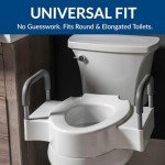 Bemis 4.5" Raised Toilet Seat with Handles