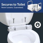 Bemis 4.5" Raised Toilet Seat with Handles