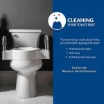 Bemis 4.5" Raised Toilet Seat with Handles