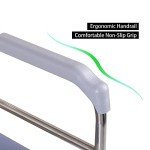 Raised Toilet Seat with Handles - Adjustable Height