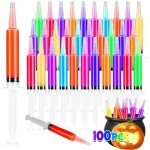 Reusable 100 Pack 20 ML Jello Syringes