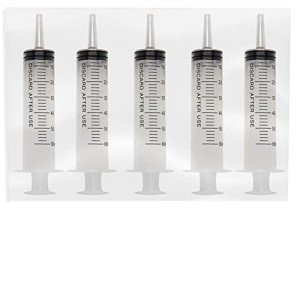 Tilcare 60ml Catheter Tip Syringe - 5 Pack