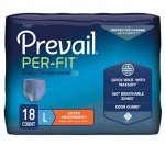 Prevail Per-Fit Men's Daily Protective Underwear 18 Count