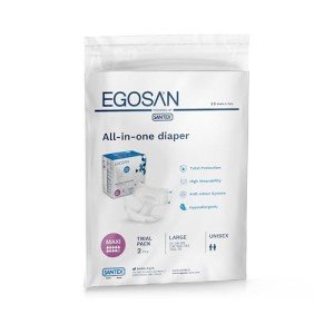 EGOSAN Maxi Adult Diapers with Adjustable Tabs