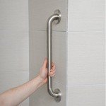 Stainless Steel 18-Inch Bathroom Safety Grab Bar