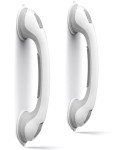 Heavy-Duty 16-Inch Grab Bars for Bathroom Safety
