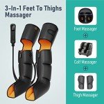 3-in-1 Leg Massager with Heat & Compression