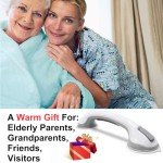 Heavy-Duty 16-Inch Grab Bars for Bathroom Safety