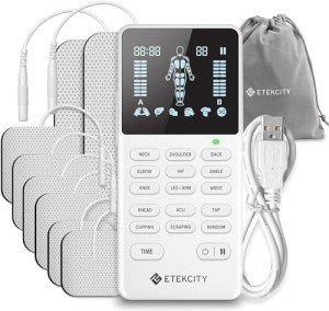 Etekcity 4-Output TENS Unit for Pain Relief