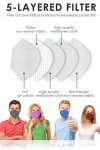 10-Color KN95 Disposable Face Masks - 50 Pack