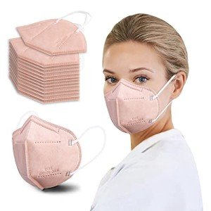 Disposable 5-Ply KN95 Face Masks - 50 Pack