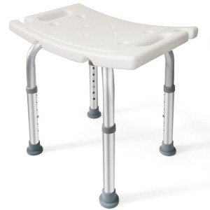 DEZOON Adjustable Shower Chair for Seniors and Disabled