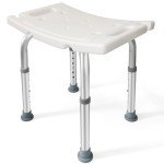 DEZOON Adjustable Shower Chair for Seniors and Disabled