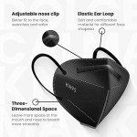 Dolce Calma KN95 Black & Red 10 Pack Masks