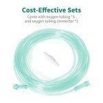 23Ft Crush Resistant High Flow Oxygen Tubing 3 Pack