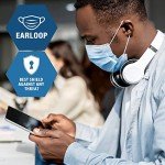 3-Ply Disposable Face Masks for Adults - 50 Pack