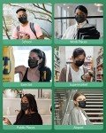 FriCARE 4-Ply Black Disposable Face Masks - 50 Pack