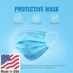 USA-Made 3-Layer ASTM Level 3 Masks, 50 Pack