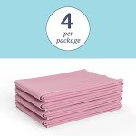 Medline - MDTR1227073AZ Softnit 300 Washable Underpads, Pack of 4 Large Bed Pads, 34" x 36", For use as incontinence bed pads, reusable pet pads, great for dogs, cats, and bunny