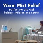 Vicks Warm Mist Humidifier for Soothing Relief