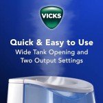 Vicks Warm Mist Humidifier for Soothing Relief