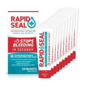 Rapid-Seal Wound Gel Packets - 10 Count