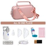 Portable Nebulizer Hard Case with Mesh Pocket