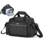 Trunab Portable Medical Nurse Shoulder Bag - Black