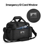 Trunab Portable Medical Nurse Shoulder Bag - Black