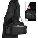 Trunab Portable Medical Nurse Shoulder Bag - Black