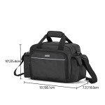 Trunab Portable Medical Nurse Shoulder Bag - Black