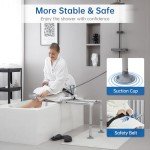 Sliding Transfer Bench for Bathtub and Shower