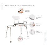 Pro-Slide Bathtub Transfer Bench and Shower Chair