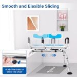 Adjustable Tub Transfer Bench with Swivel Seat