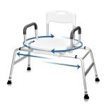 Sangohe 360° Swivel Shower Chair & Transfer Bench