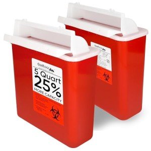 Oakridge 5 Quart Sharps Container - 2-Pack