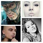 Mixed Stainless Steel Piercing Needles - 100pcs