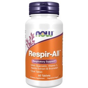 Respir-All™ Supplement: Quercetin & Vitamin C Tablets