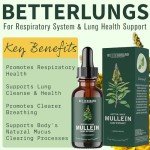 Mullein Leaf Extract Tincture for Healthy Breathing