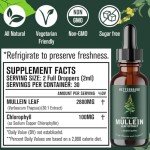 Mullein Leaf Extract Tincture for Healthy Breathing