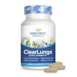 ClearLungs Extra Strength Natural Lung Support Capsules